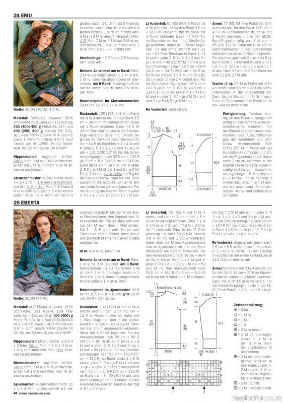 Вязаные модели в журнале &laquo;Verena Stricktrends №3 2026&raquo;