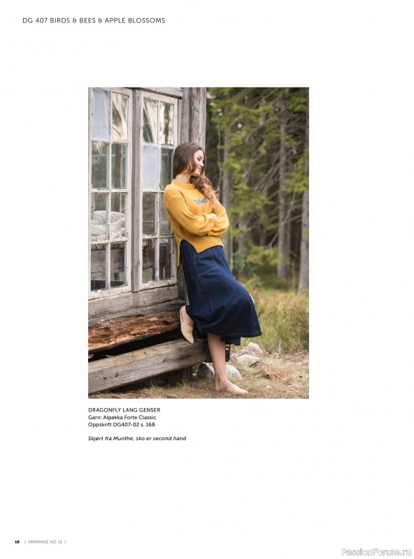 Вязаные проекты в журнале &laquo;Yarnmade №1 2020 Spring & Summer&raquo;