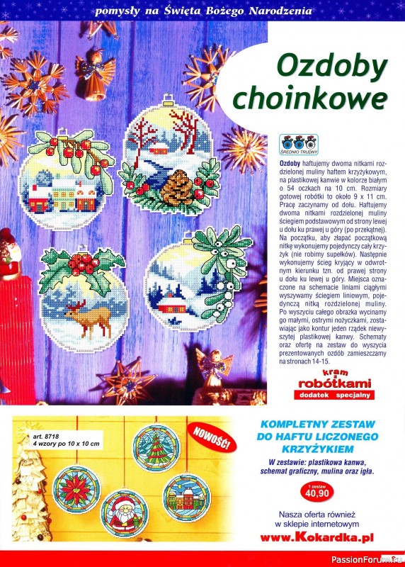 Коллекция вышивки в журнале «Kram z robotkami Specjalny №3 2025»