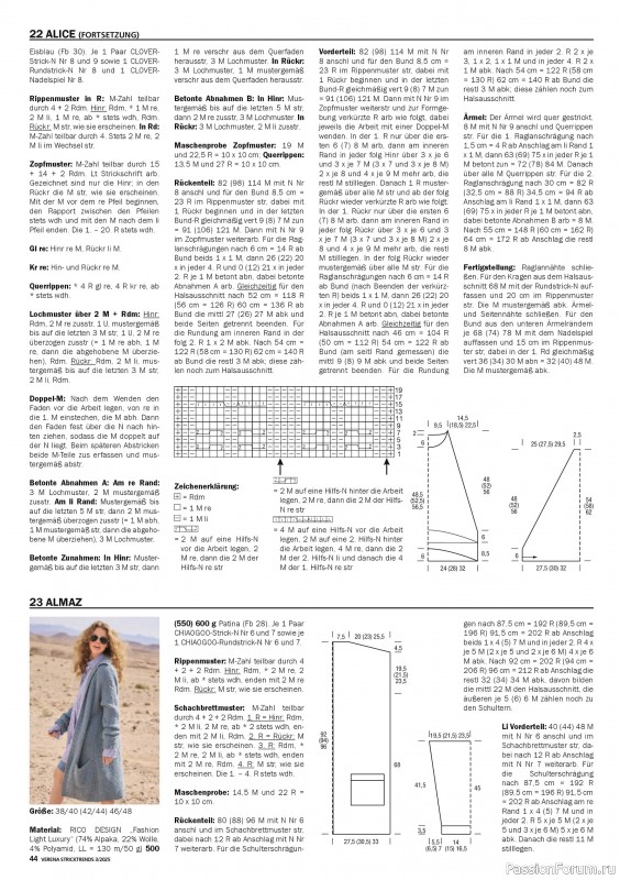 Вязаные модели в журнале «Verena Stricktrends №3 2025»