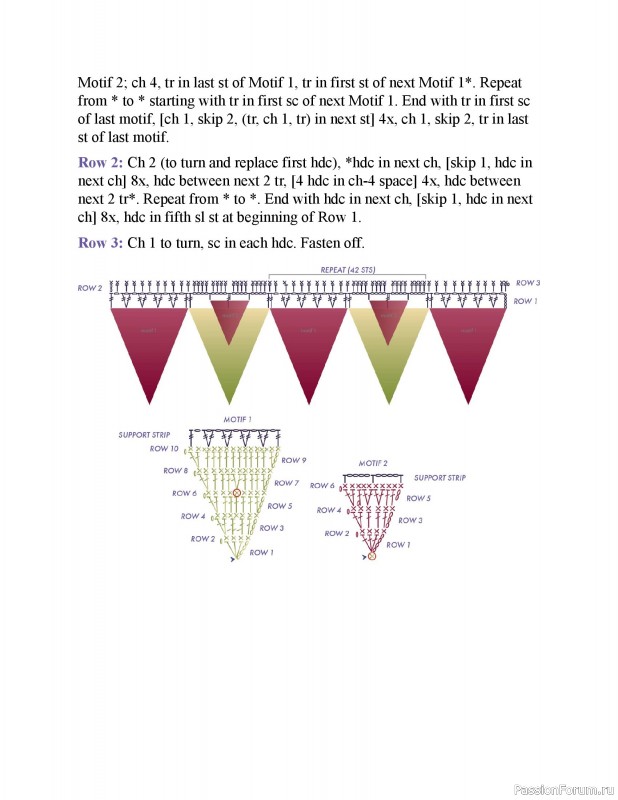 Вязаные проекты в книге &laquo;150 Crochet Borders&raquo;. Часть 3