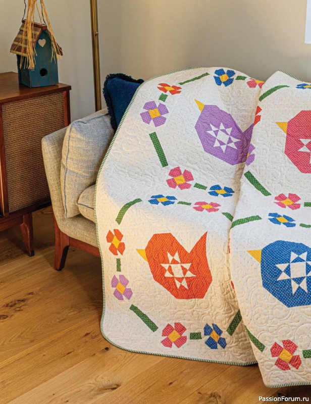 Коллекция проектов для рукодельниц в журнале «McCalls Quilting - Spring 2026»