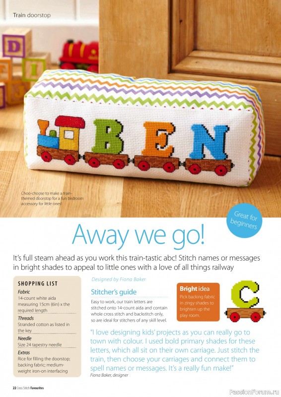 Коллекция вышивки в журнале «Cross Stitch Favourites №43 2025»