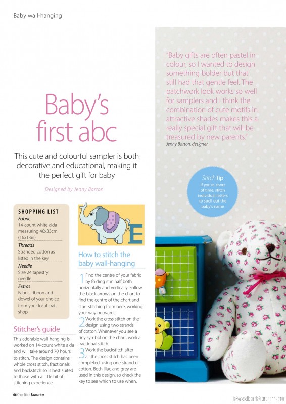 Коллекция вышивки в журнале «Cross Stitch Favourites №43 2025»