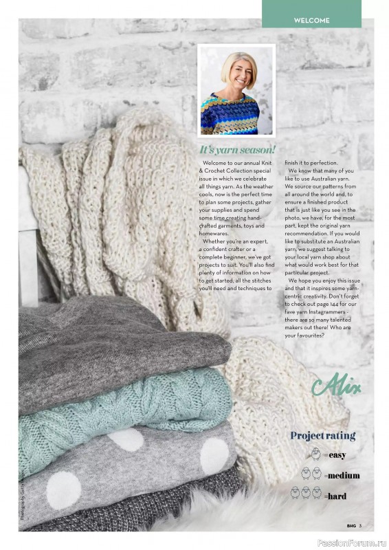 Вязаные проекты спицами в журнале «Better Homes and Gardens Specials - Knit & Crochet 2025»