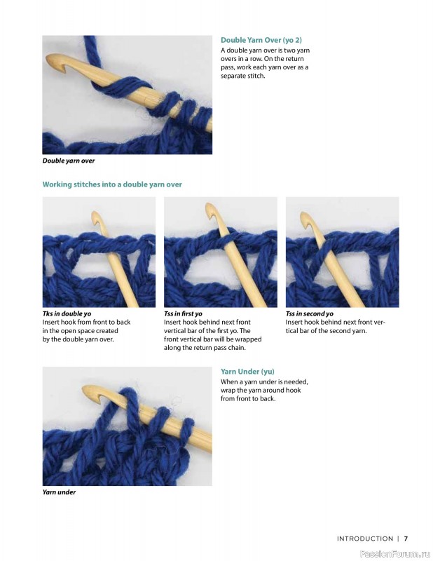 Вязаные проекты в книге « Tunisian Crochet»