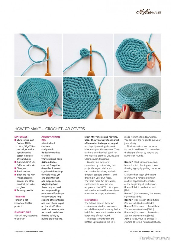 Вязаные проекты в журнале &laquo;Mollie Makes - Crochet 2026&raquo;