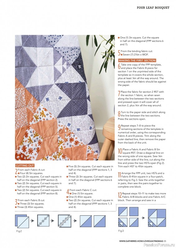 Коллекция проектов для рукодельниц в журнале «Love Patchwork & Quilting №147 2025»