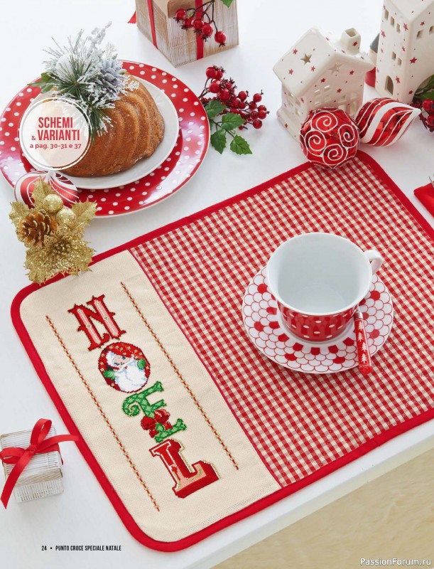 Коллекция проектов для рукодельниц в журнале «Mani di Fata Speciale Punto Croce - Natale 2025»