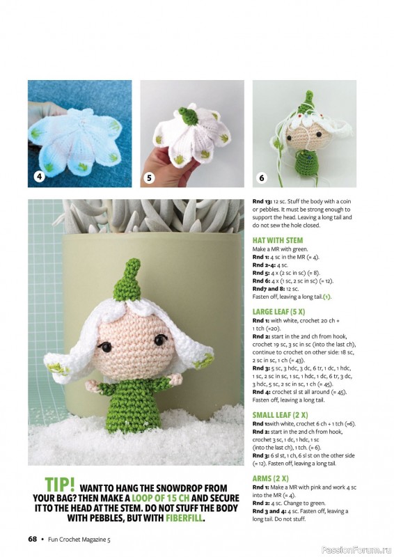 Вязаные модели крючком в журнале «Fun Crochet Magazine №5 2022»