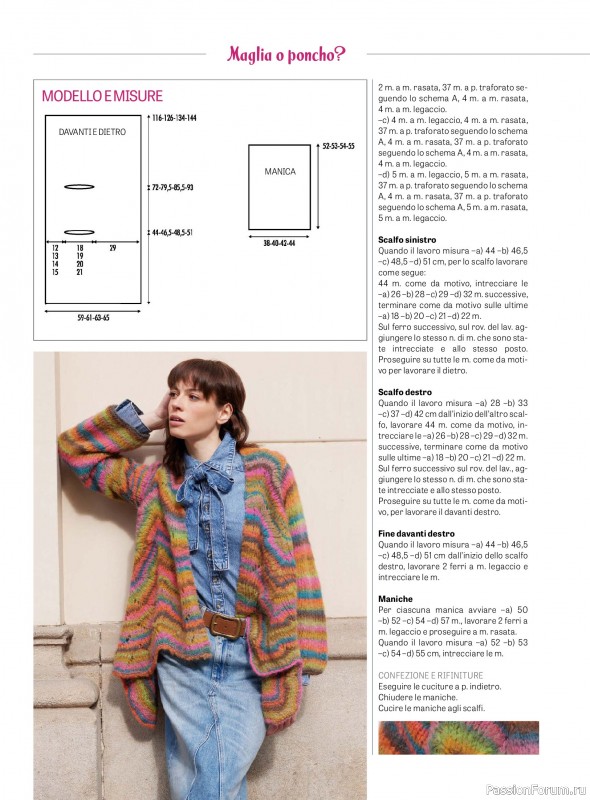 Вязаные модели в журнале «Piu Maglia Speciale Accessori №12 2025»