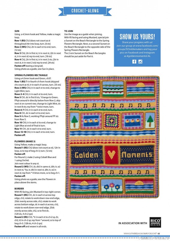 Вязаные проекты крючком в журнале «Simply Crochet №134 2023»