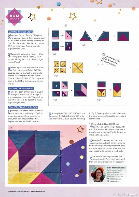 Коллекция проектов для рукодельниц в журнале «Love Patchwork & Quilting №157 2025»