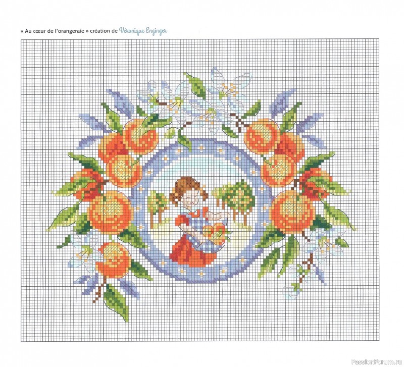 Коллекция вышивки в книге «Reves de fleurs - 2026»