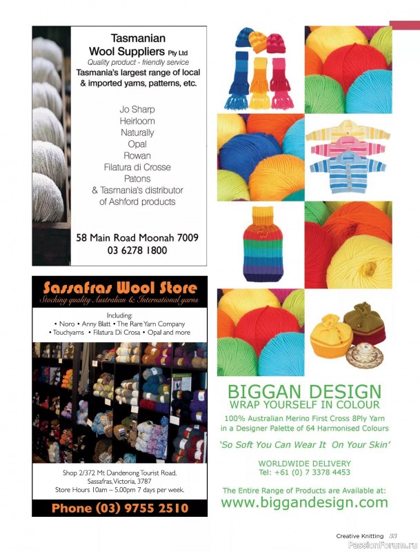 Вязаные модели спицами в журнале «Creative Knitting №91 2025»