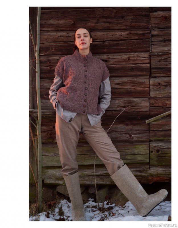 Вязаные модели в журнале «Laine Magazine №23 2025 Winter». Продолжение