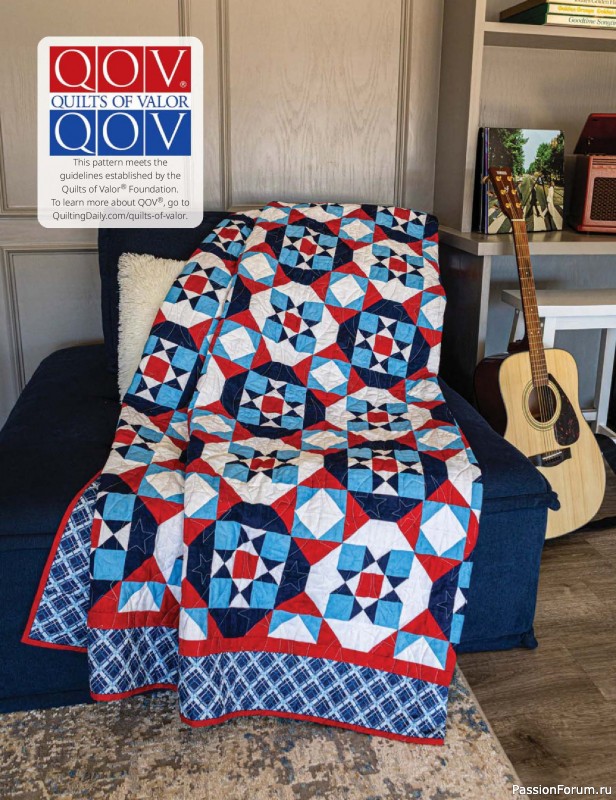 Коллекция проектов для рукодельниц в журнале «Fons & Porter’s Love Of Quilting - Summer 2025»
