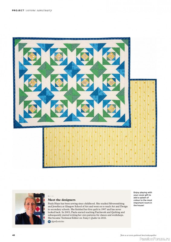 Коллекция проектов для рукодельниц в журнале &laquo;Todays Quilter №141 2026&raquo;