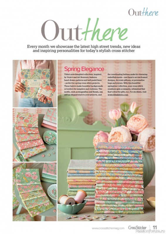 Коллекция вышивки в журнале &laquo;CrossStitcher №432 2026&raquo;