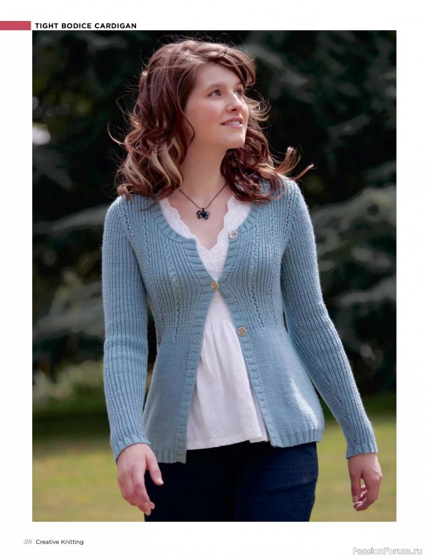 Вязаные модели спицами в журнале «Creative Knitting №91 2025»