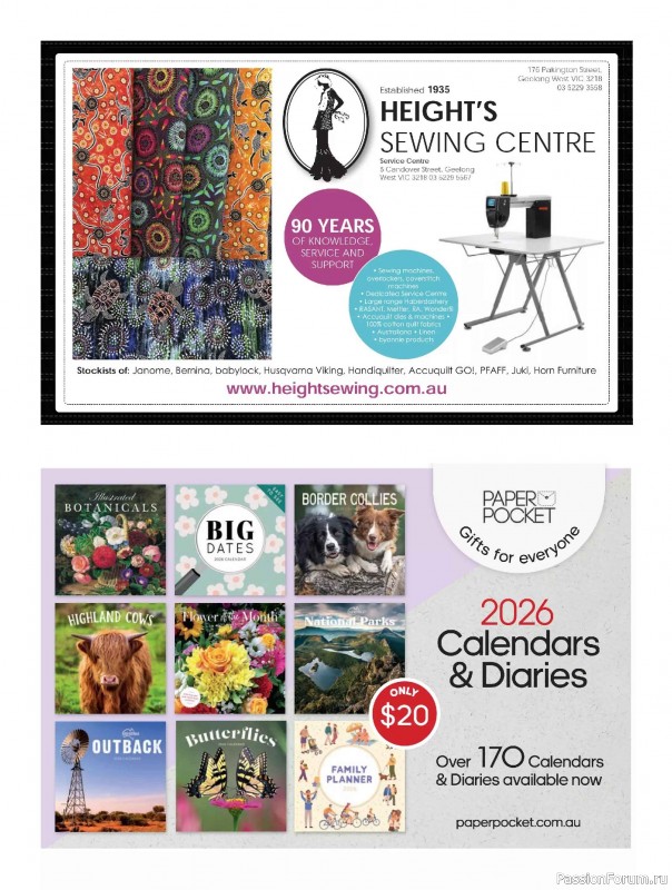 Коллекция проектов для рукодельниц в журнале &laquo;Quilters Companion №137 2026&raquo;