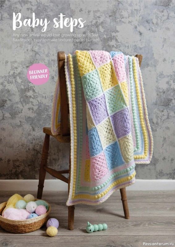 Вязаные проекты крючком в журнале «Simply Crochet №134 2023»