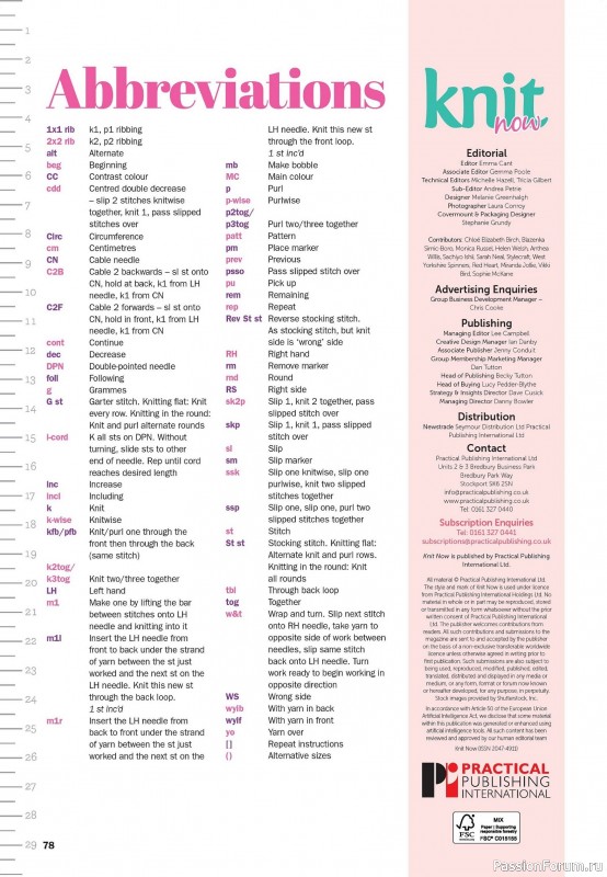 Вязаные проекты в журнале «Knit Now №188 2025»