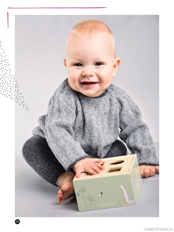 Вязаные проекты для детей в журнале «Baby Maschenmode №55 2022»