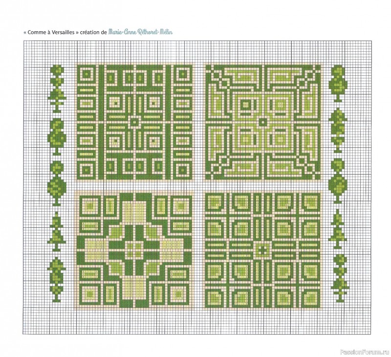 Коллекция вышивки в книге «Reves de fleurs - 2026»