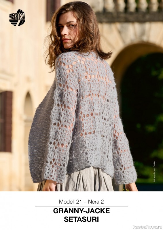 Вязаные модели в журнале &laquo;Lana Grossa Nera - Spring/Summer 2026&raquo;. Продолжение