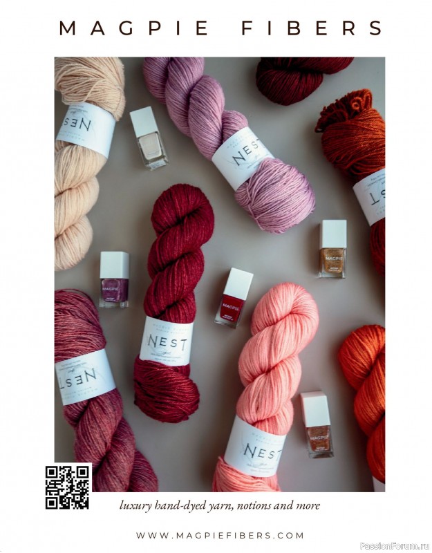 Вязаные модели в журнале «Laine Magazine №23 2025 Winter».