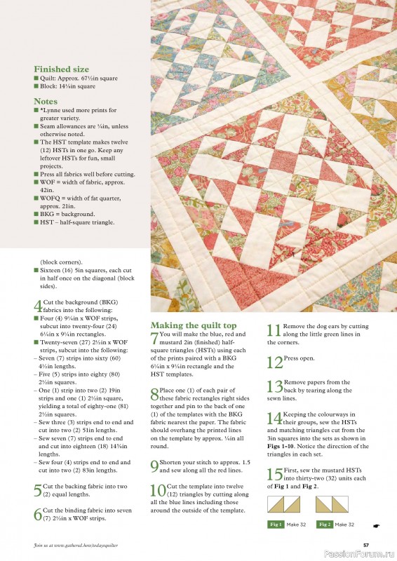 Коллекция проектов для рукодельниц в журнале &laquo;Todays Quilter №141 2026&raquo;