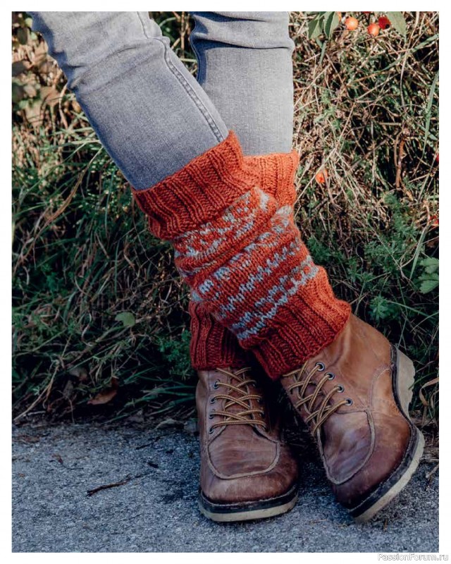 Вязаные проекты в книге «Top-Down Colorwork Knit Sweaters and Accessories». Продолжение