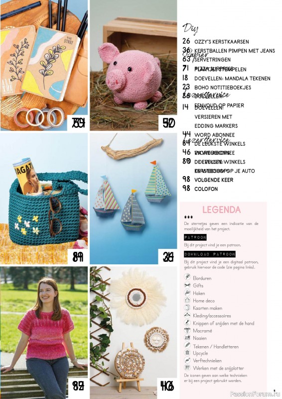 Коллекция проектов для рукодельниц в журнале «HobbyHandig №259 2026»