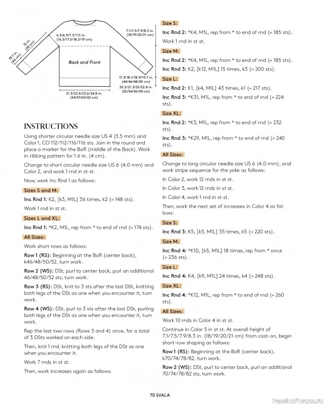 Вязаные проекты в книге «Top-Down Colorwork Knit Sweaters and Accessories»