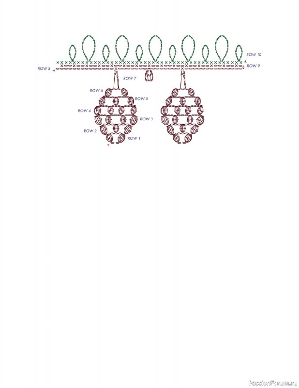 Вязаные проекты в книге &laquo;150 Crochet Borders&raquo;. Часть 3