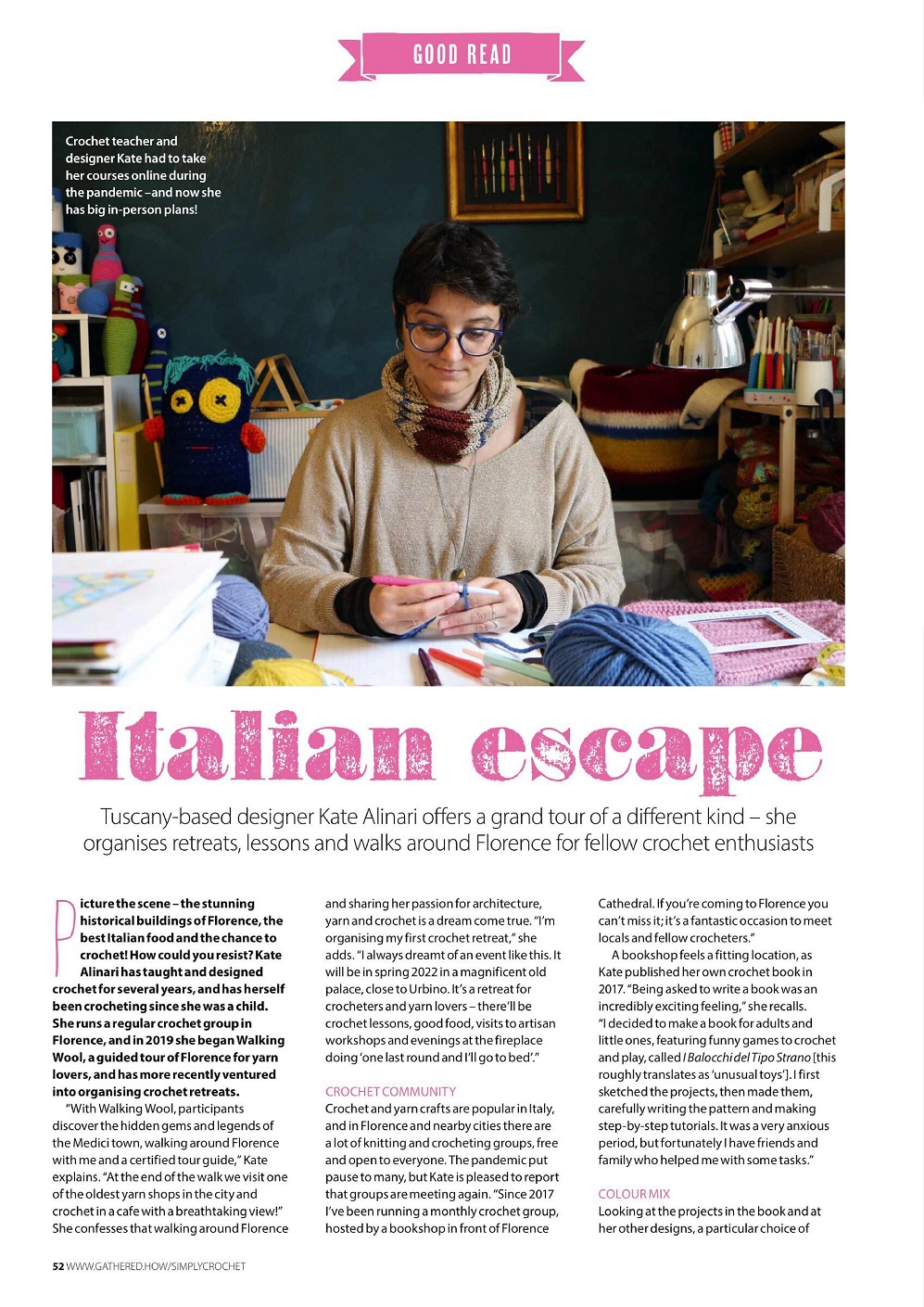 Вязаные модели для всей семьи в журнале "Simply Crochet №118 2022"