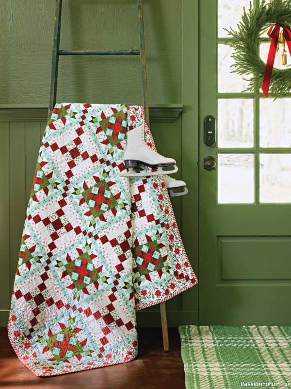 Коллекция проектов для рукодельниц в журнале «American Patchwork & Quilting №197 2025»