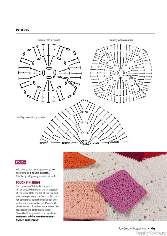 Вязаные проекты крючком в журнале «Fun Crochet Magazine №14 2023»