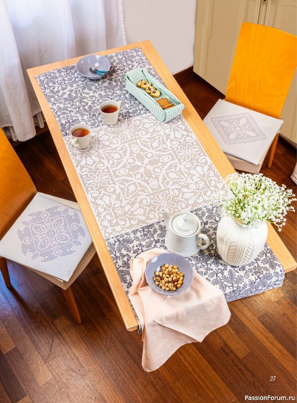 Вязаные проекты крючком в журнале «Profilo Filet №10 2026»