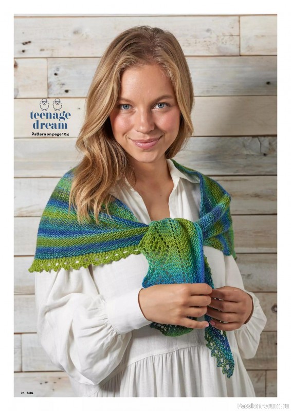 Вязаные проекты спицами в журнале «Better Homes and Gardens Specials - Knit & Crochet 2025»