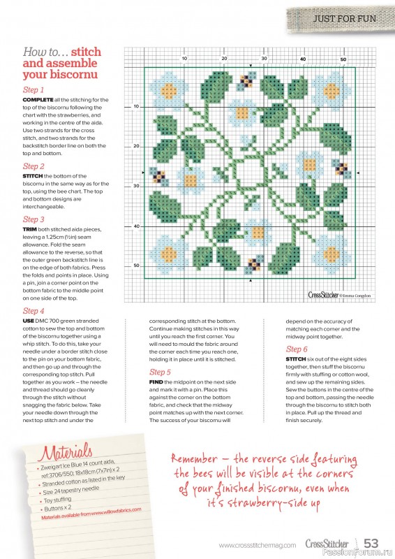 Коллекция вышивки в журнале &laquo;CrossStitcher №432 2026&raquo;