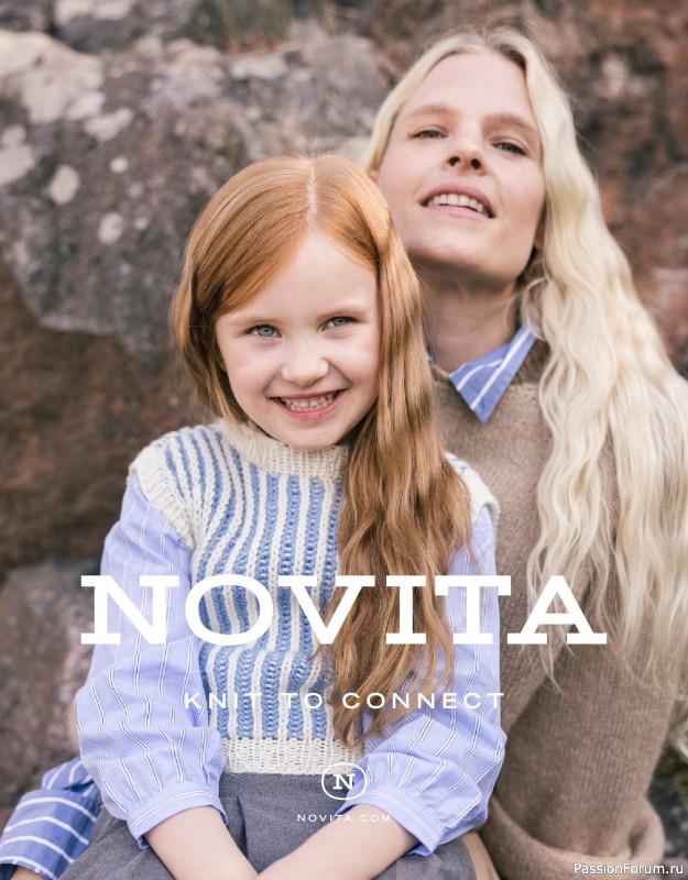 Вязаные модели в журнале «Laine Magazine №23 2025 Winter».