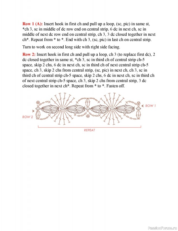 Вязаные проекты в книге &laquo;150 Crochet Borders&raquo;. Часть 2