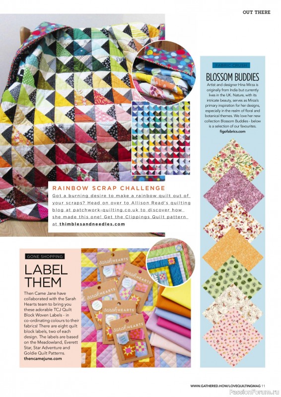 Коллекция проектов для рукодельниц в журнале «Love Patchwork & Quilting №147 2025»