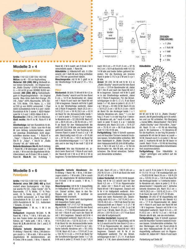 Вязаные модели в журнале «Sandra Sonderheft SA315 2025»