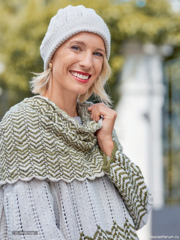 Вязаные модели в журнале «Woolly Hugs Maschenwelt №8 2022»