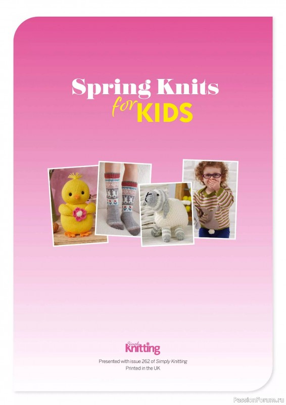 Вязаные проекты крючком в журнале «Simply Knitting №262 2025»