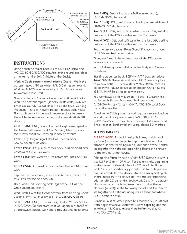 Вязаные проекты в книге «Top-Down Colorwork Knit Sweaters and Accessories»