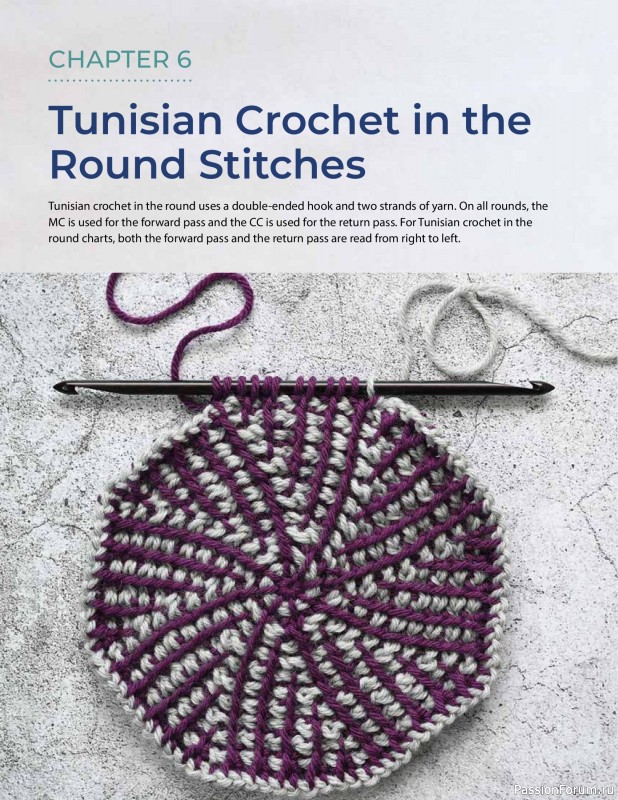 Вязаные проекты в книге « Tunisian Crochet». Продолжение 2